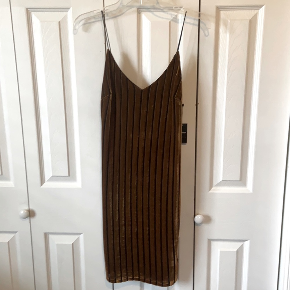 Knit dress-sho golden haze